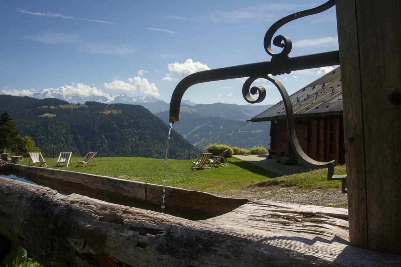 Reine des Aravis - chalet isolé Flumet Extérieur photo