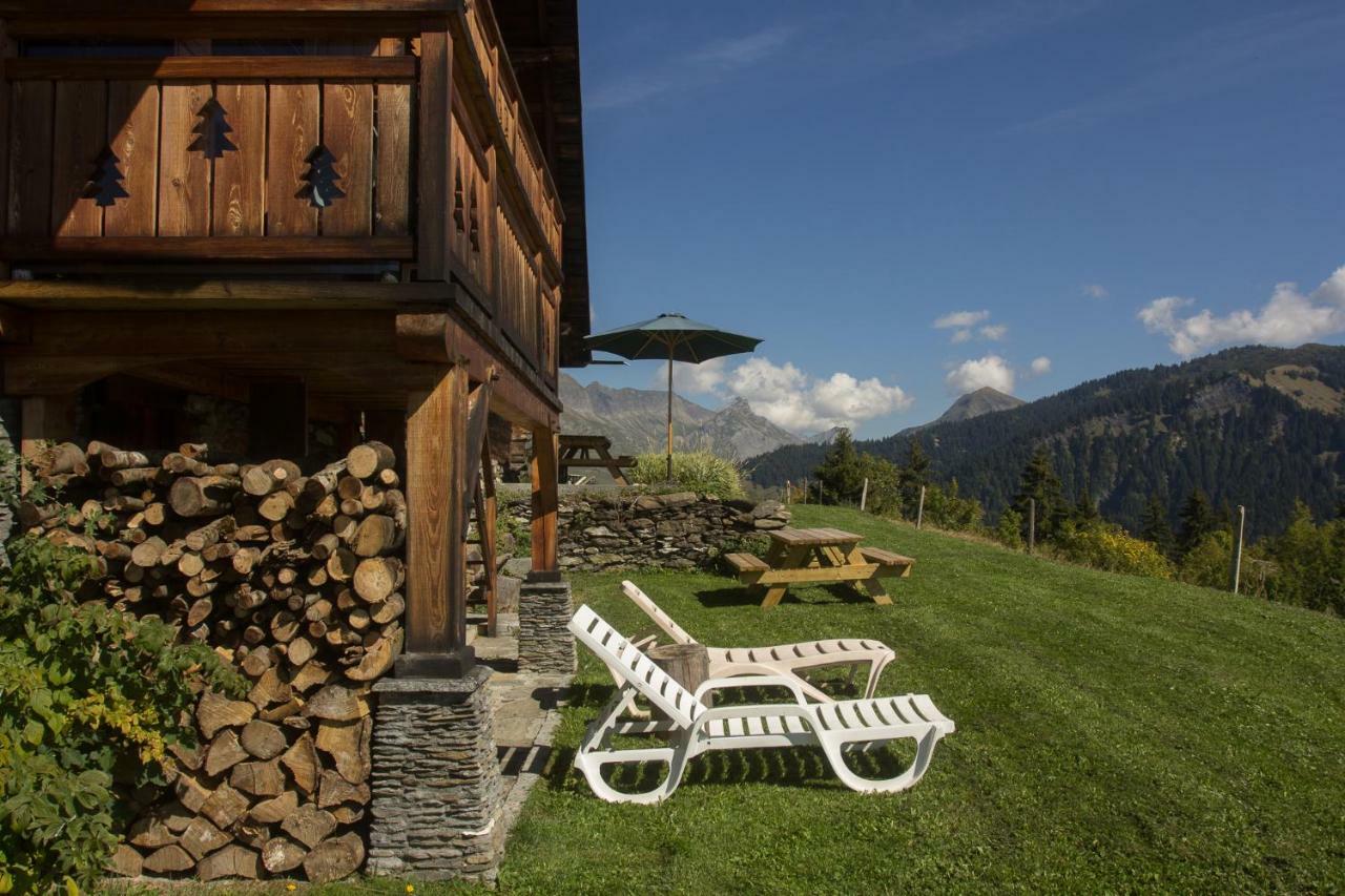 Reine des Aravis - chalet isolé Flumet Extérieur photo